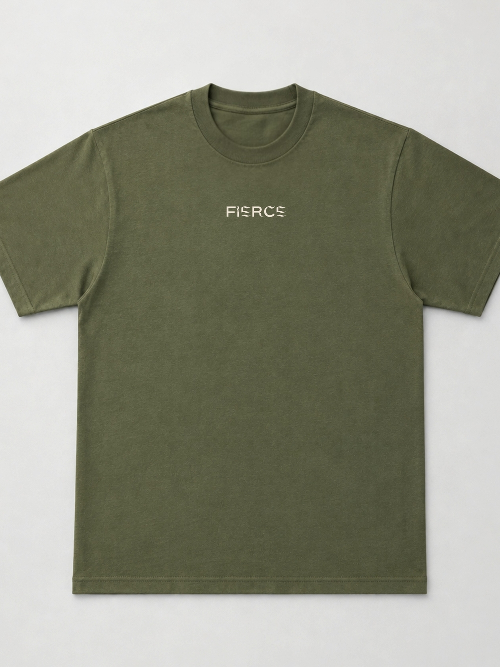 Olive Short-Sleeve Crewneck T-Shirt